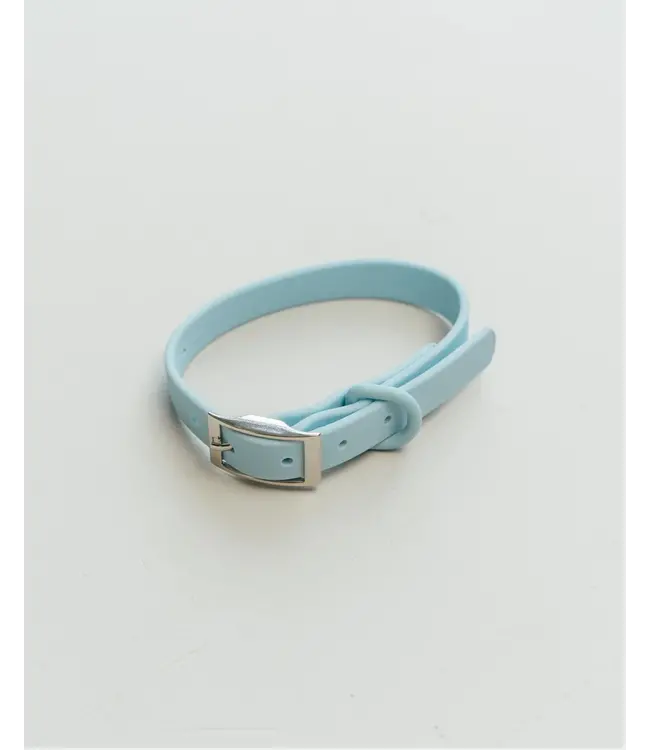 Dexypaws Collier Imperméable en Biothane Sky Blue