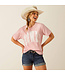 Ariat Acid Wash Pink Howdy T-Shirt