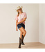 Ariat T-Shirt Howdy Acid Wash Pink