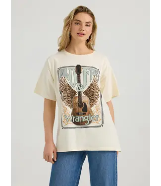 Wrangler Western Graphic Wild & Free Oversized Tee