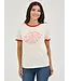 Wrangler Graphic Ringer Lips Antique White Tee