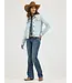 Wrangler Jacket Retro Sherpa Bleached Denim