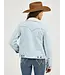 Wrangler Jacket Retro Sherpa Bleached Denim