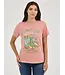 Wrangler T-Shirt Vivan Las Cameo Brown