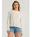 Wrangler Gauzy Knit Antique White Sweater
