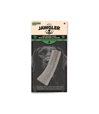 Jawgler Wild Nature Split Antler Dog Chew