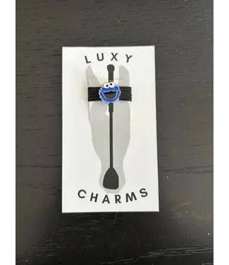 Luxy Charms Breloque pour cravache Cookie Monster