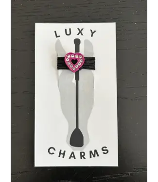 Luxy Charms Breloque pour Cravache Cœur Bling