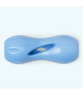 West Paw Jouet Interactif Qwizl Édition Limitée Periwinkle