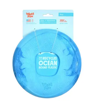 West Paw Frisbee Sailz Ocean Bound Plastic