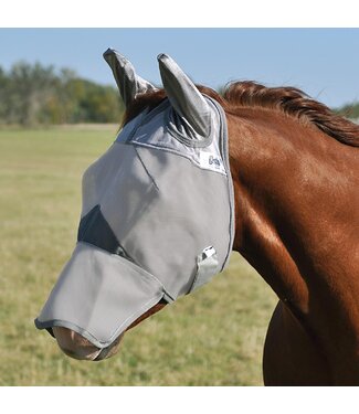 Cashel Masque à Mouches Crusader Gris w/Ears & Nose