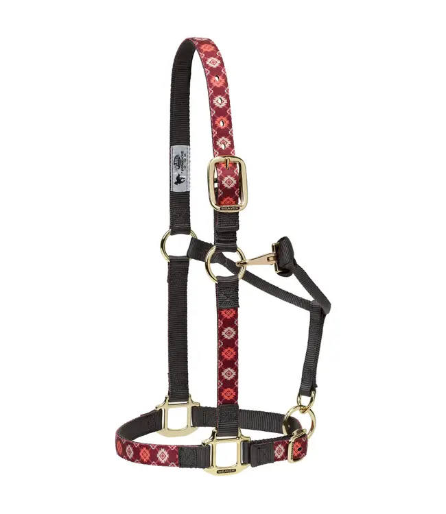 Weaver Licou en Nylon 1'' Ajustable Aztec Plaid