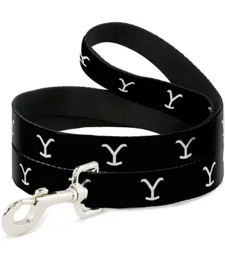 Buckle Down Laisse en Nylon Yellowstone Black & White