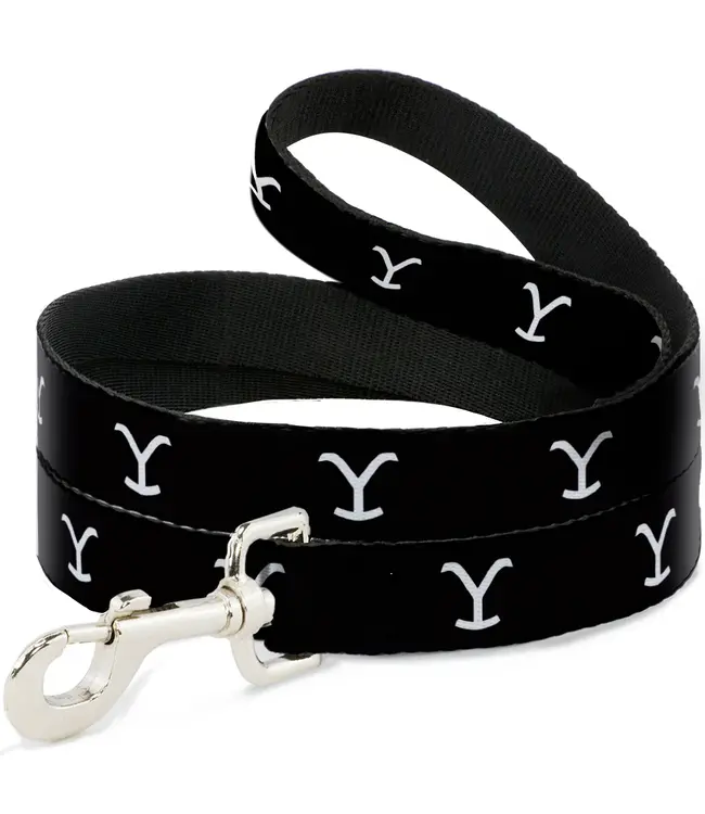 Buckle Down Laisse en Nylon Yellowstone Black & White