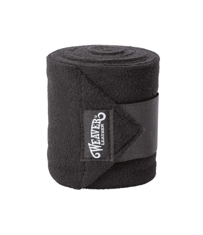 Weaver Black Polo Leg Wraps 240g Fleece