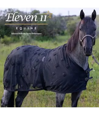 Eleven11 Equine Couverture MagnetXmotion Noir