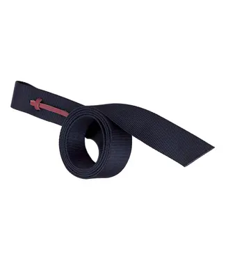 Weaver Nylon Black Tie Strap w/Holes