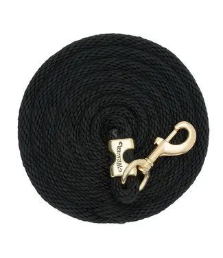 Weaver Laisse Value Rope en Brass Noir