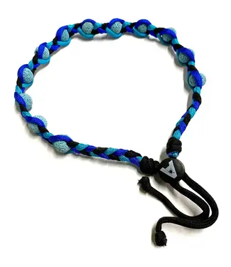 Atlantick Lava Bead Dog Collar & Hair Band