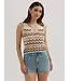 Wrangler Crochet Sweater Tank