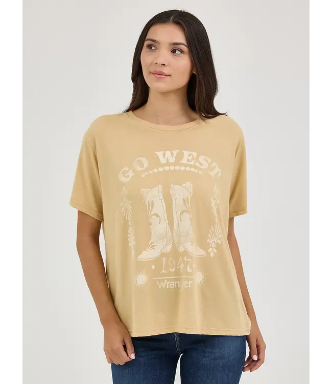 Wrangler Western Graphic Go West 1947