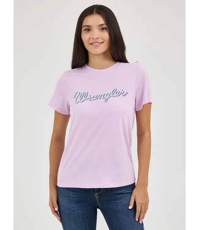 Wrangler Kabel Logo Vibrant Reg. Fit Tee