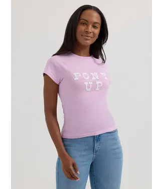 Wrangler Shrunken Western Pony Up Tee