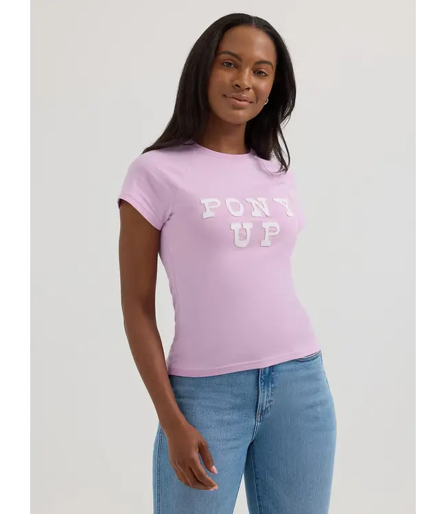 Wrangler Shrunken Western Pony Up Tee