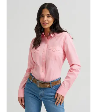 Wrangler Peony Western Button Down Shirt