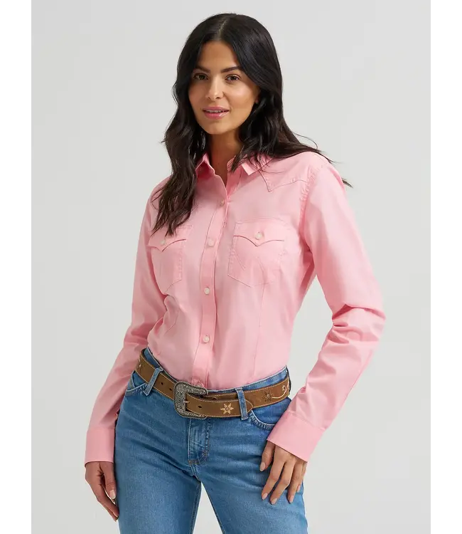 Wrangler Chemise Western Button Down Peony
