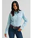 Wrangler Chemise Western Button Down Cool Blue