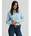 Wrangler Chemise Western Button Down Cool Blue