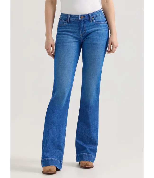 Wrangler Lucy Retro Mae Wide Leg Trouser Jean
