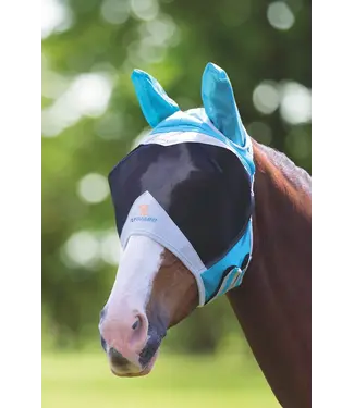 Shires Equestrian FlyGuard Pro Fine Mesh Fly Mask w/ Ears