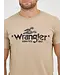 Wrangler T-Shirt Born Free Graphic Beige Spur