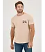 Wrangler Logo Tan Back Graphic T-Shirt