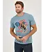 Wrangler Lead Blue Americana Flag Logo T-Shirt