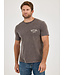 Wrangler T-Shirt Mineral Wash Back Graphic Ganache