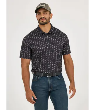 Wrangler Chandail Polo Performance Steer Black