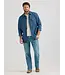 Wrangler Classic Mid Wash Denim Western Snap Shirt