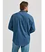 Wrangler Classic Mid Wash Denim Western Snap Shirt