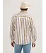 Wrangler Retro Premium Brushpopper Rusty Stripe Western Snap Shirt