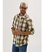 Wrangler Retro Premium Long Sleeve Western Snap Plaid Shirt