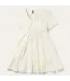 Stetson Cream Denim Tiered Dress