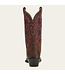 Ariat Round Up Square Toe Powder Brown Western Boot