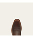 Ariat Round Up Square Toe Powder Brown Western Boot