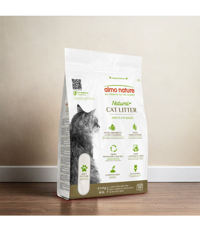 Almo Nature Clumping Ultra-Fine Natural Texture Cat Litter