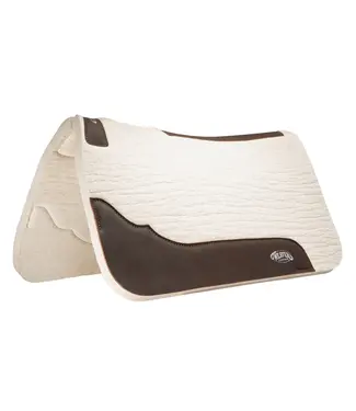 Weaver Contoured Steam Pressed Merino Wool Natural Felt Saddle Pad