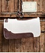 Weaver Contoured Steam Pressed Merino Wool Natural Felt Saddle Pad