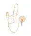 Weaver Licou Braided Rope avec Lead de 10'